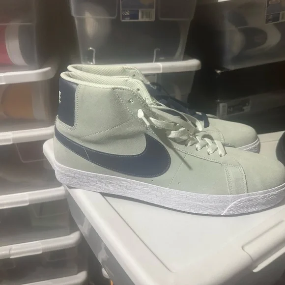 Nike Blazer Teal and navy blue - Picture 2 of 7